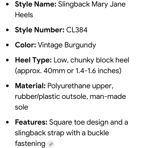 J.Crew Factory ~ Slingback Mary Jane Heels - Picture 10 of 10